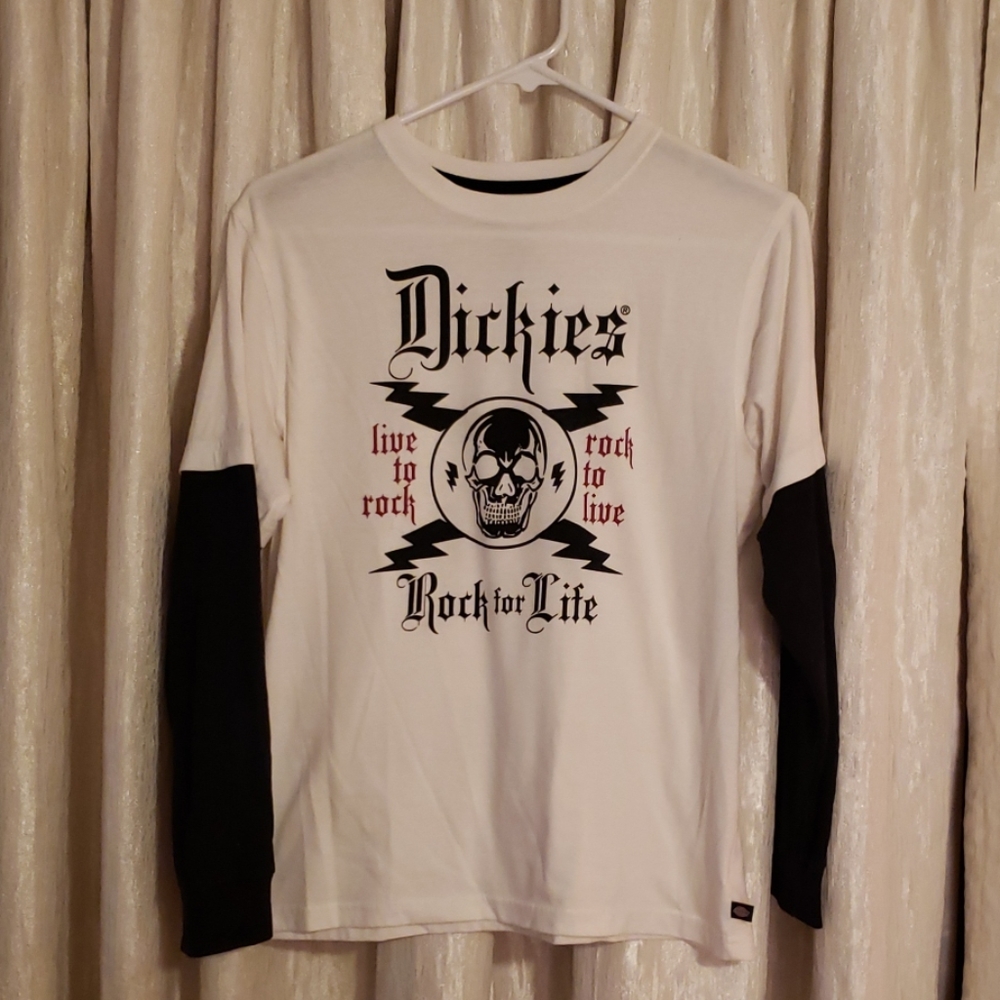 5/$25 🤑 Dickies Rock for Life Long Sleeve Tshirt